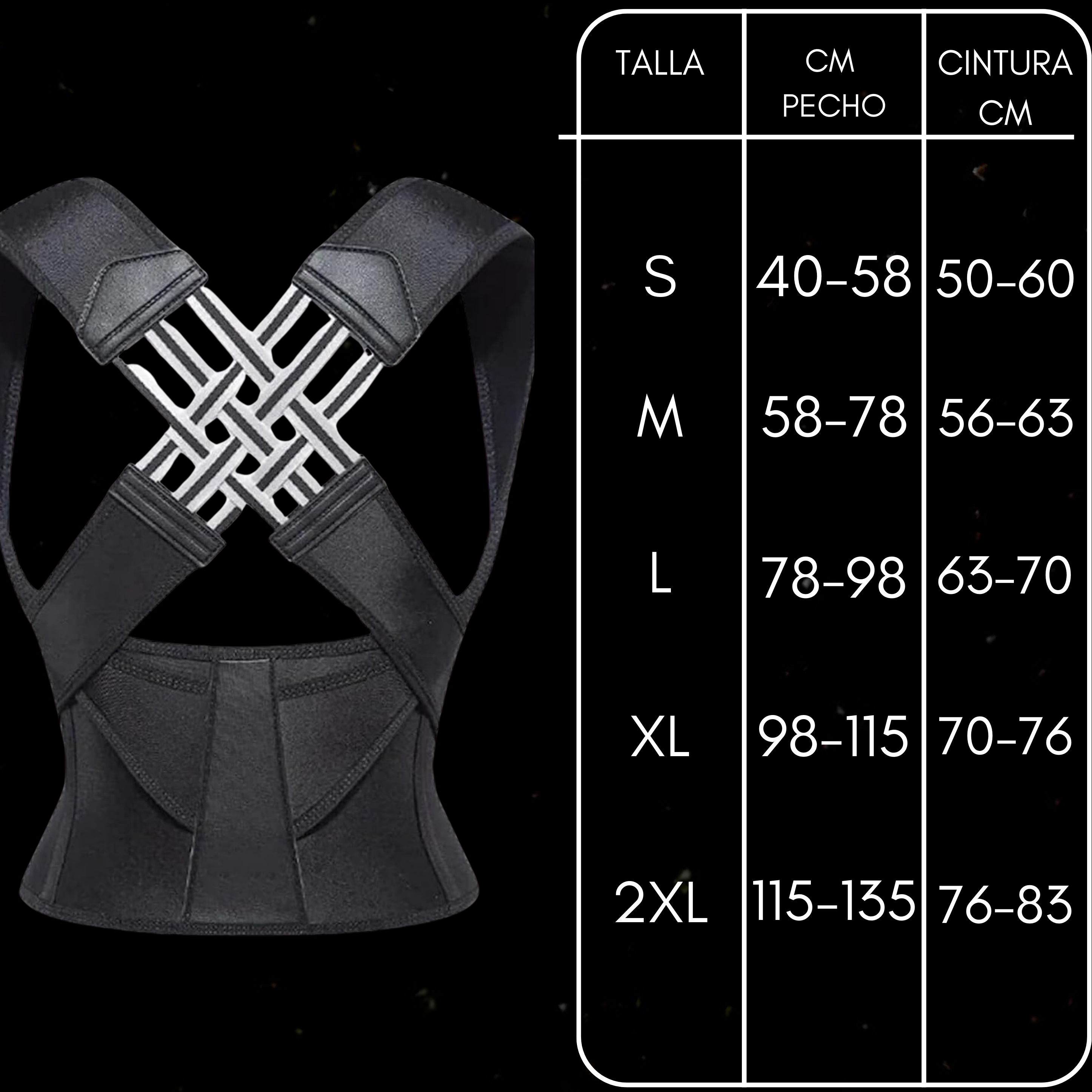 Corrector de postura